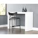 Gibbons 40 inch Black / Bravo Portabella Barstool